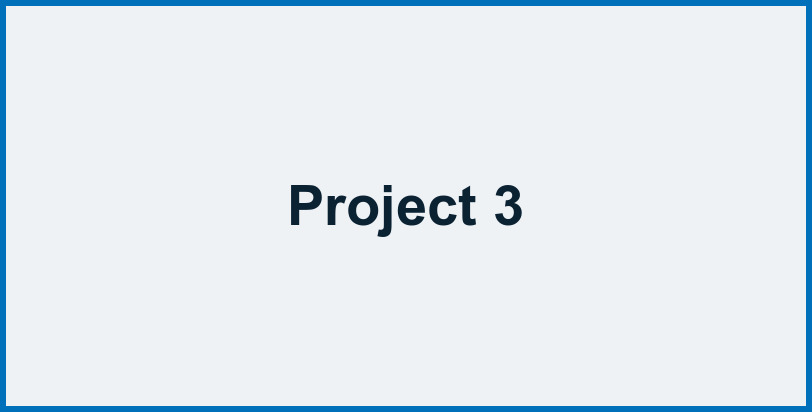 Project 3